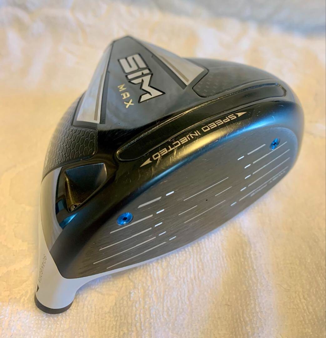 TaylorMade SIM Max 9.0° Driver Head Only Right Handed Good