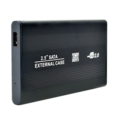 SATA External Case USB 2.0 Externe Festplatten 2,5'' HDD 120/160/320 GB