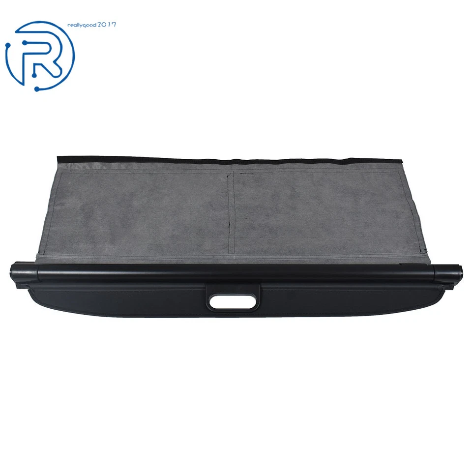 Waterproof Cargo Cover For Smart ForTwo 2007 2009-2014 Anti-Theft Shield Black - Imagem 3 de 4