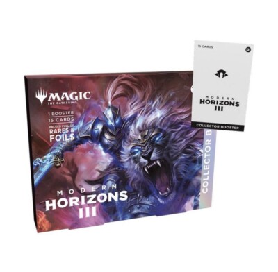 Magic The Gathering Modern Horizons 3 Collector Box- New Sealed In Hand |  eBay