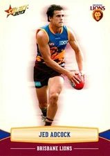 2013 BRISBANE LIONS AFL Card JED ADCOCK Champions