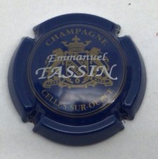 TASSIN EMMANUEL - N° 03 - CAPSULE CHAMPAGNE - BLEU, OR  ET BLANC