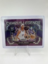 2024 Panini Prizm Draft Picks Angel Reese Campus Legends Purple Wave Prizm RC