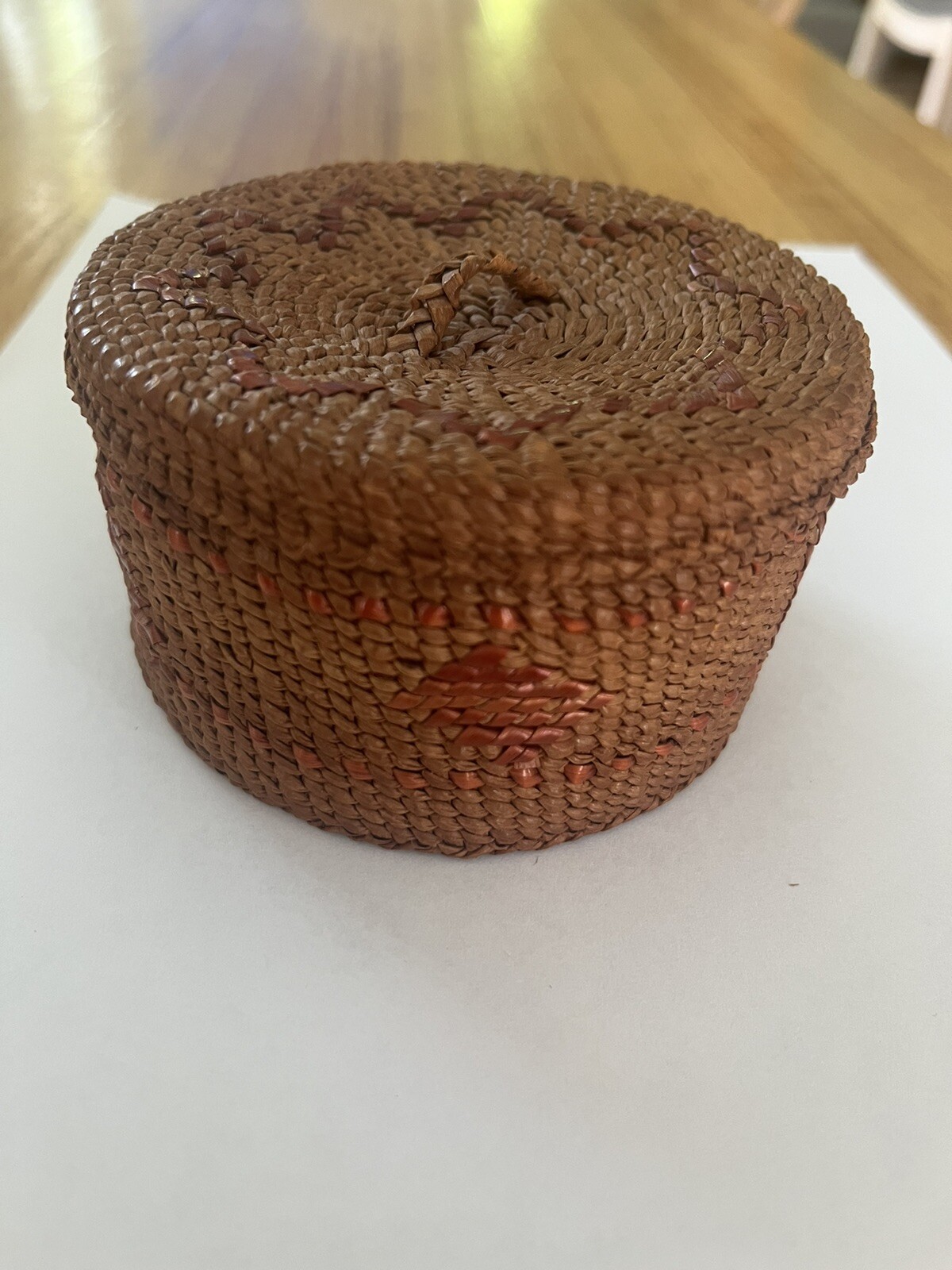 Stunning Antique Inuit Native American Basket “ALASKA” excellent eBay