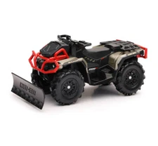 New Ray Toys Can-Am Outlander X MR 1000R with Snow Plow 1:20 Scale Model