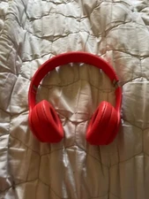 Beats by Dr. Dre, Citrus Red color way, (Charger in cluded)  
