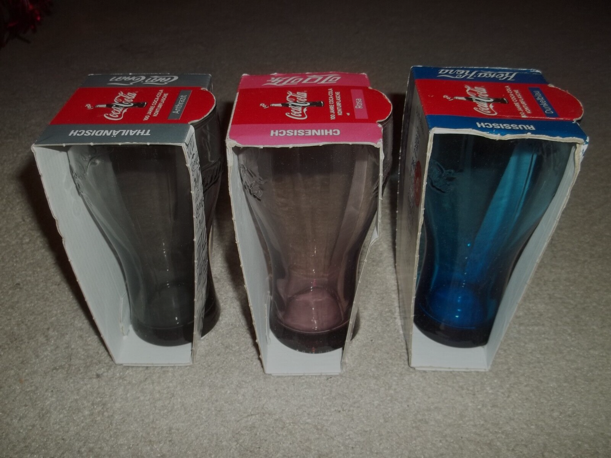New McDonald's Coca-Cola Lot 3 LTD Edition 2015 Glasses New McDonald's Coca-Cola Lot 3 LTD Edition 2015 Glasses