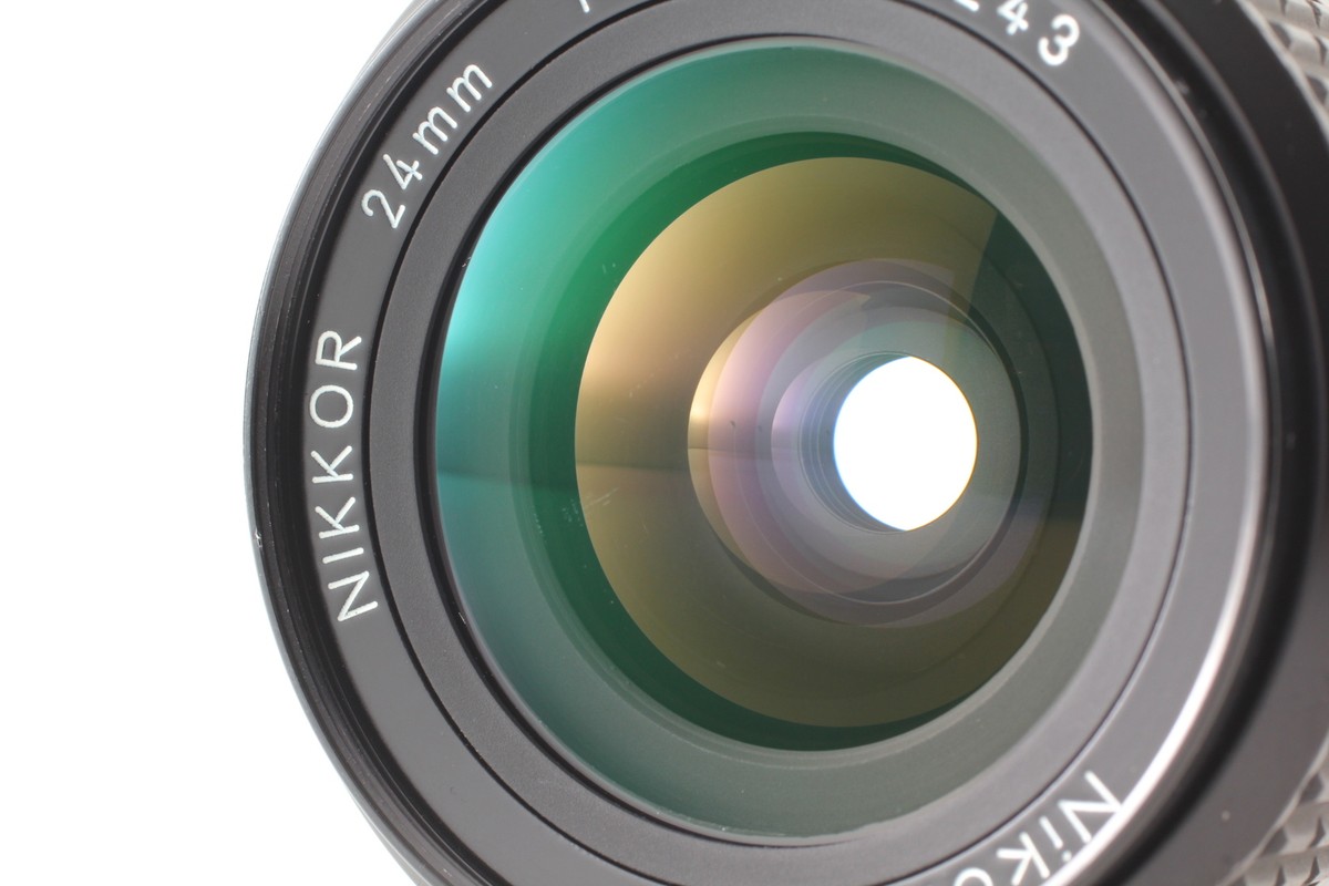 【美品】動作◎ ニコン Ai-s Nikkor 24mm F2.8S 994 MINT] Nikon Ai-s Nikkor 24mm f/2.8 MF Wide Lens From JAPAN