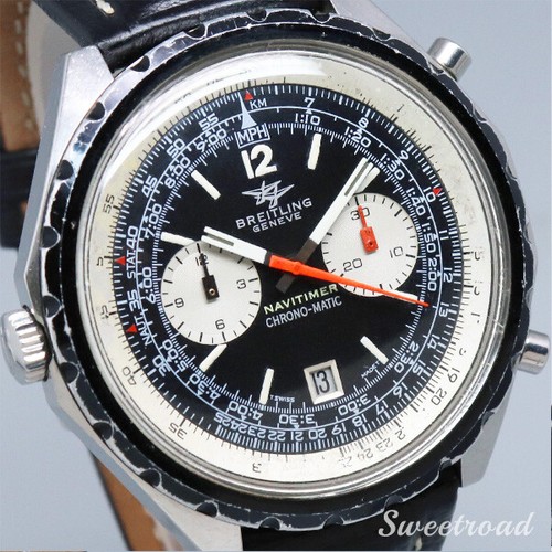 Breitling Navitimer Ref.1806 Cronografo Orologio Uomo Automatico Auth  Fabbrica | eBay