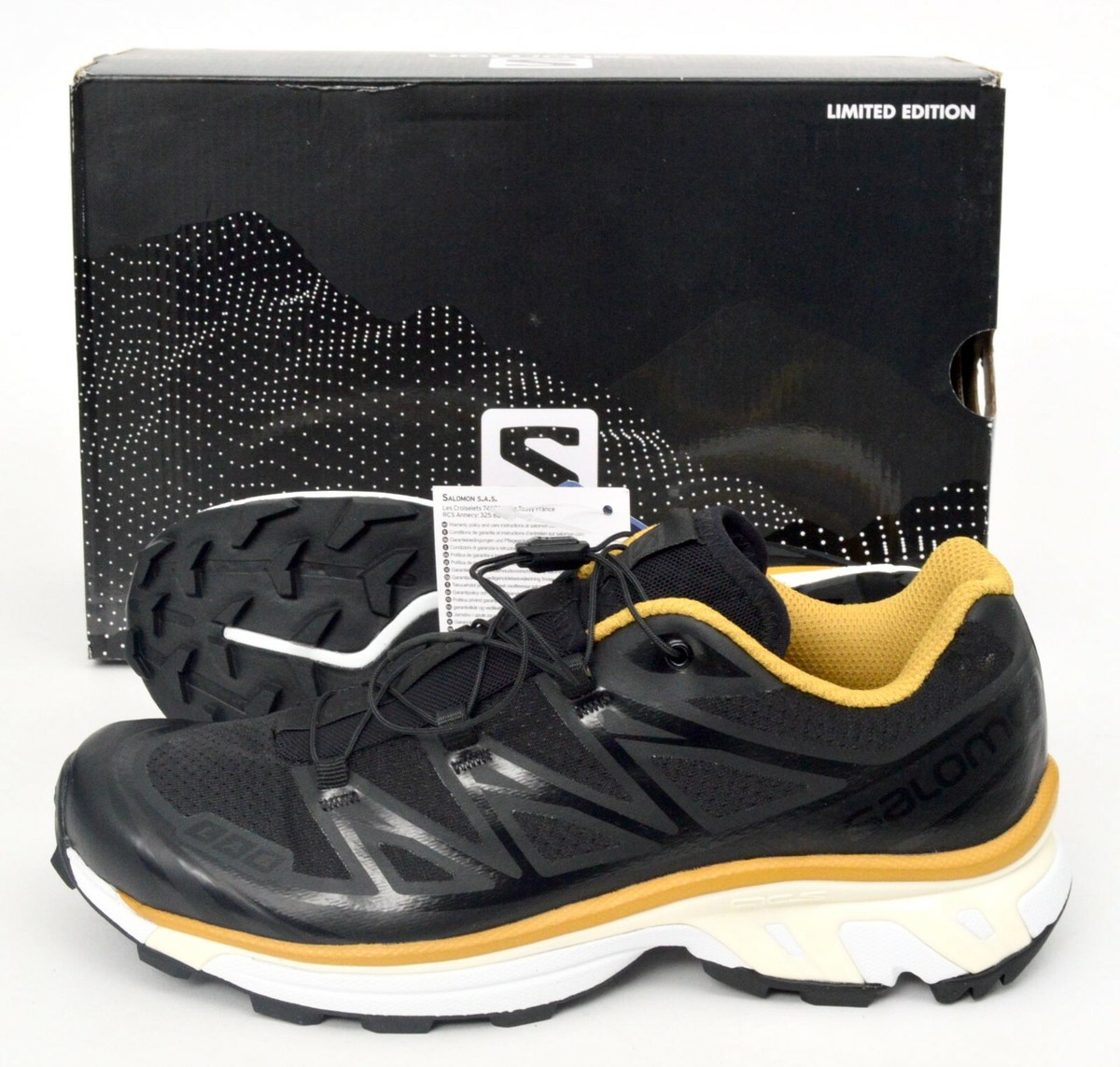 salomon xt6 fumito ganryuコラボ NIB SALOMON XT-6 FUMITO GANRYU Quicklace Low Tops Unisex