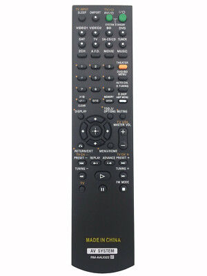 New Remote Replace For SONY STR-KS2000 RM-AAU005 RM-AAU021 AV System
