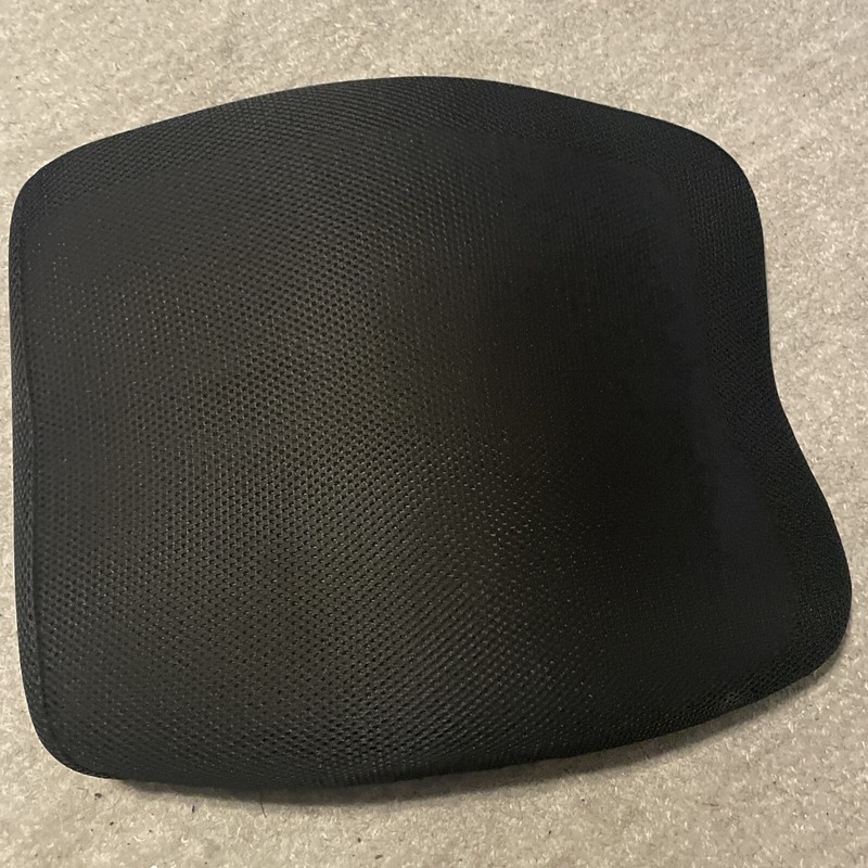 Foam Back Pillow For Chair Back With Vertical Strap