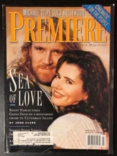 Premiere Mar 1995 Renny Harlin and Geena Davis Cover