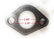  Exhaust Flange for: DuroMax XP7HPE 7 HP Engine, GoKart & mini bikes...