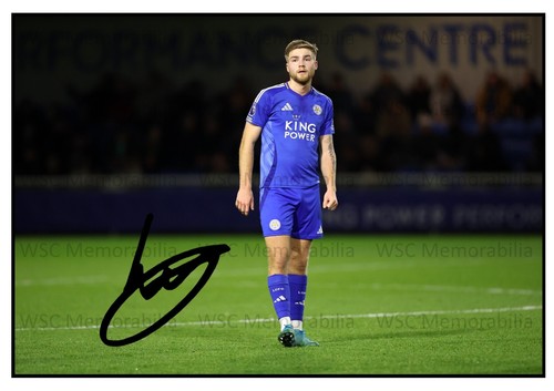 11606. Henry Cartwright Signed Pictures (A4 Prints) Leicester City Falkirk