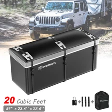 20cu ft Truck Trailer Hitch Mount Cargo Carrier Bag for JEEP Wrangler Universal