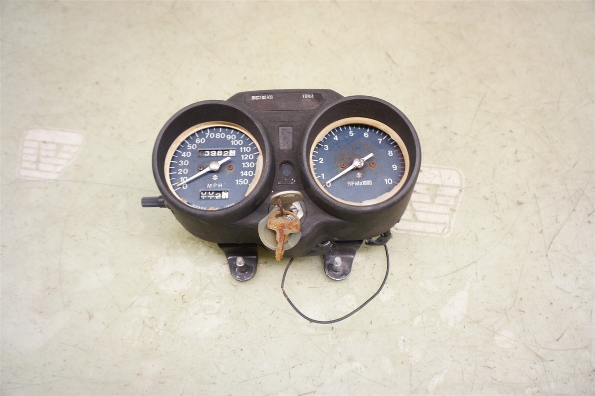 Suzuki GT 380 / 550 Gauges Gauge Speedometer Tachometer #23 Suzuki GT 380 / 550 Gauges Gauge Speedometer Tachometer #23