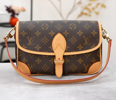 Louis Vuitton Diane Monogram 2Way Shoulder Bag Crossbody Almost