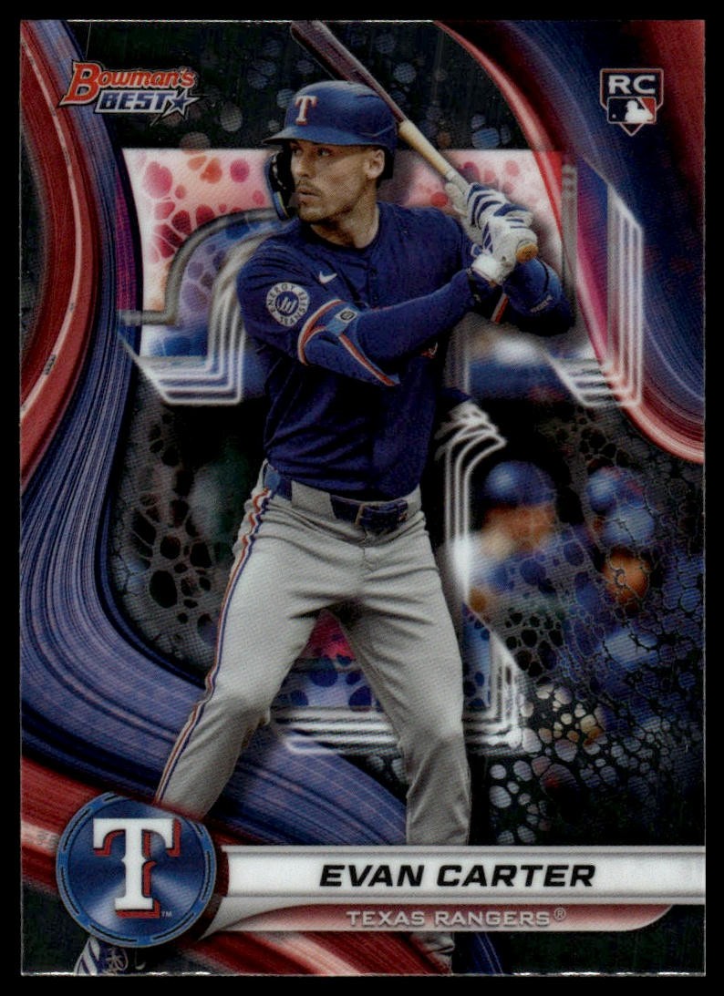 2024 Bowman's Best #66 Evan Carter