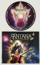 Carlos Santana SIGNED Sentient Cover & CD PSA DNA COA Autograph Guitar Legend