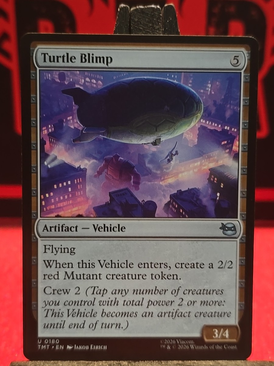 x1 Turtle Blimp TMT Ninja Turtles MTG 180 M/NM Unplayed Uncommon