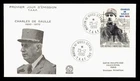 DR WHO 1990 FRENCH ANTARCTIC FSAT FDC GENERAL GAULLE ANIV CACHET 18.80 M70611