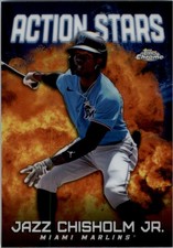 2023 Topps Chrome Update Action Stars #ASC30 Jazz Chisholm Jr. - BB