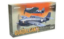 Eduard 1/48 Guadacanal F4F-4 Wildcat Dual Com...