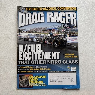 Drag Racer Magazine November 2008 Volume 12 No. 6