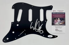 WES BORLAND 'LIMP BIZKIT' HAND SIGNED AUTOGRAPH PICKGUARD +JSA COA