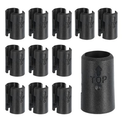 24pcs Wire Shelf Clips 1/2 Inch(13mm) Wire Shelving Lock Clips(12 Pairs)