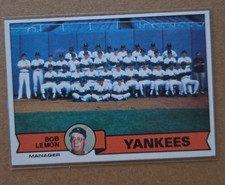 1979 Topps - Team Checklist Bob Lemon #626 Umarked
