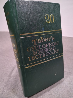 #ad Taber#x27;s Cyclopedic Medical Dictionary: 20th Edition Thumb Index Hardcover 2005 $18.00