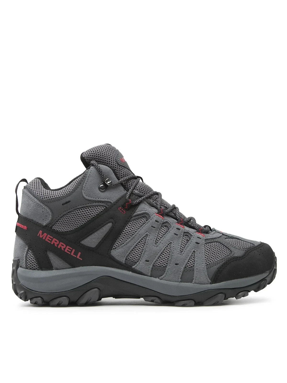 Stivali da trekking Merrell Accentor 3 Mid J135479 da uomo US 11 grigi in rete scamosciata FRTS690
