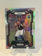 2023 Panini Prizm #339 C.J. Stroud Silver Prizm RC Texans Rookie Mint