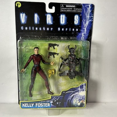 VIRUS Collector Series KELLY FOSTER Action Figure RESAURUS 1998 Vintage Toy