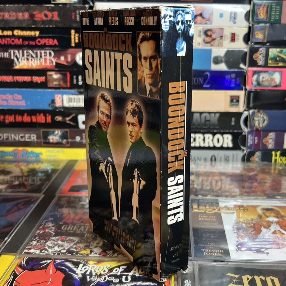 Boondock Saints 1999 VHS Tested Rental Norman Reedus Willem Dafoe Crime Thriller - Image 2 of 4