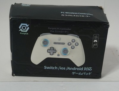 PeriphX PX808 Wireless Game Controller PC Switch Steam Deck Android iOS White
