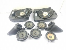 BMW 4ER 2014-2020 F82 ALLE LAUTSPRECHER UND BASSBOXEN - MIT HOCHT�NERABDECKUNGEN