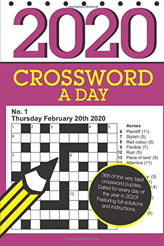 Crossword a Day 2020: ...366 dated crossword puzzles - Media, Clarity