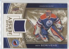 2014-15 Upper Deck Hockey Hall of Fame UD Game Jerseys Ben Scrivens #HHOF-BS a3i