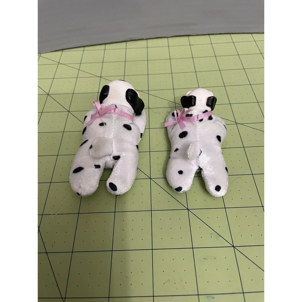 Puppy Surprise 2 Puppies Babies Plush Stuffed Animal Dalmatian Dog Replacement - Image 3 of 4