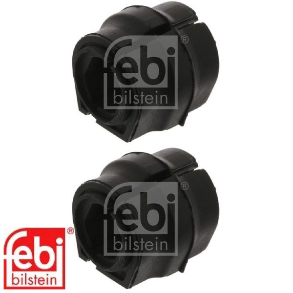 2X Lagerung FüR Stabilisator Febi Bilstein 39683 Stabilager Gummilager-image