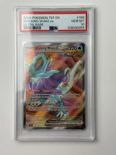 Walking Wake ex 189/162 SV05: Temporal Forces Graded PSA 10