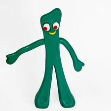 Dakin Gumby Vintage Bendy Figure 6 Inch Hong Kong Made