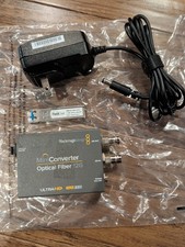 Blackmagic Design Mini Converter Optical Fiber 12G-SDI with FieldCast 12G SFP