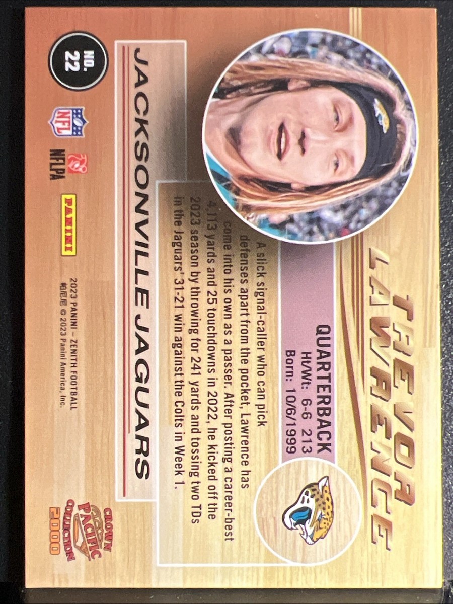 2023 Zenith Trevor Lawrence Crown Pacific Collection #22