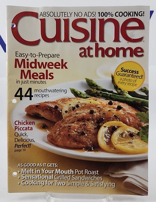 Cuisine At Home Magazine Midweek Meals In Minutes 44 Recipes