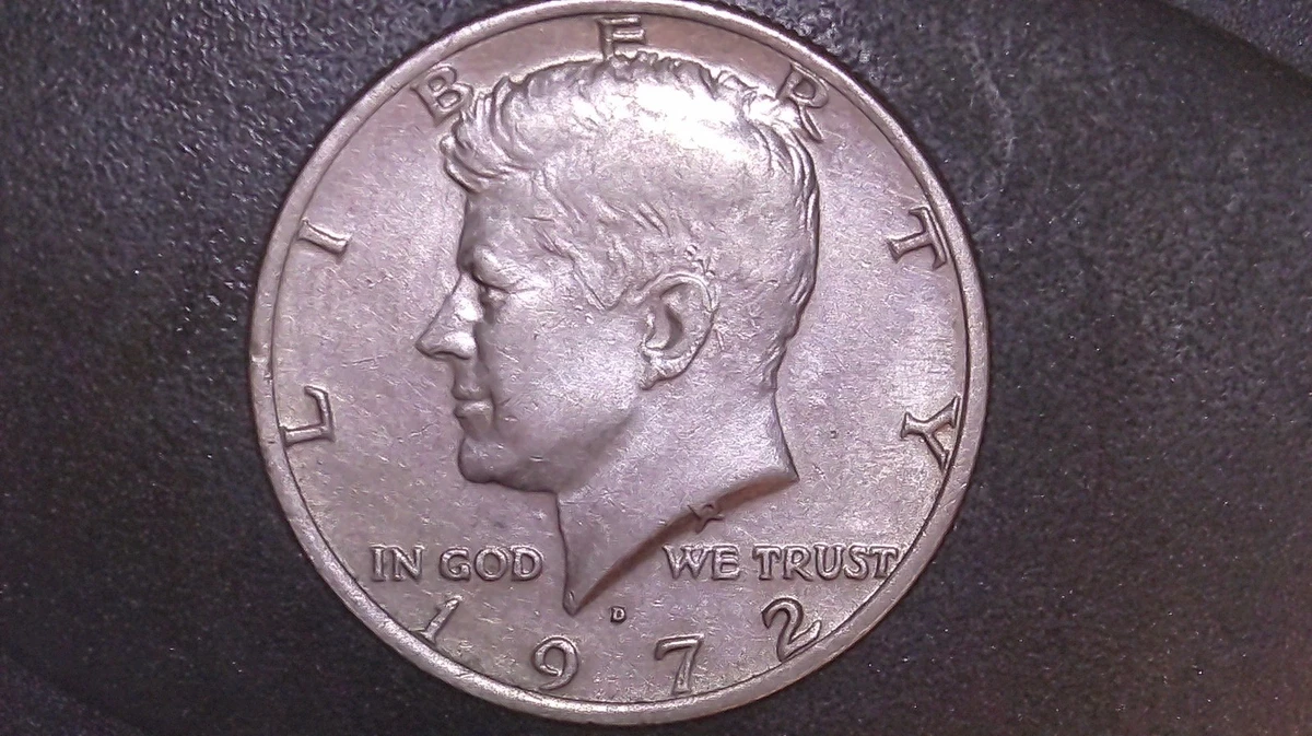 25+ Uncertified Kennedy Half Dollar 1972 US Coin Errors for sale