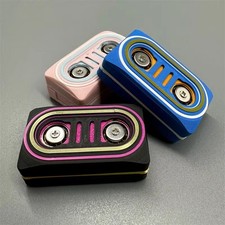 EDC Fidget Slider Mechanical Push Fidget Toys Tape Recorder 3D Plastic Toys Gift